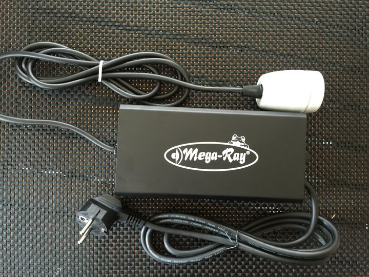 Mega-Ray UV-Widebeam HID 150 W med drivdon multi och lampsockel - 4