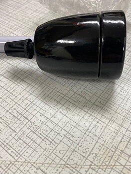 Lampsockel svart E27