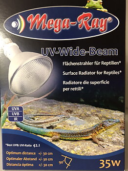 Mega-Ray  UV-Wide-Beam HID 35 W PAR30 