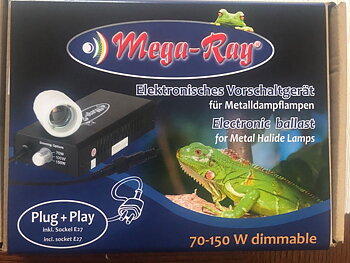 Mega-Ray Electronic Ballast multi 70/100/150 W med lampsockel