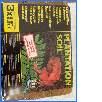 Plantation soil 3 x 8 liter