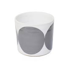 BOWL  gray w rounds