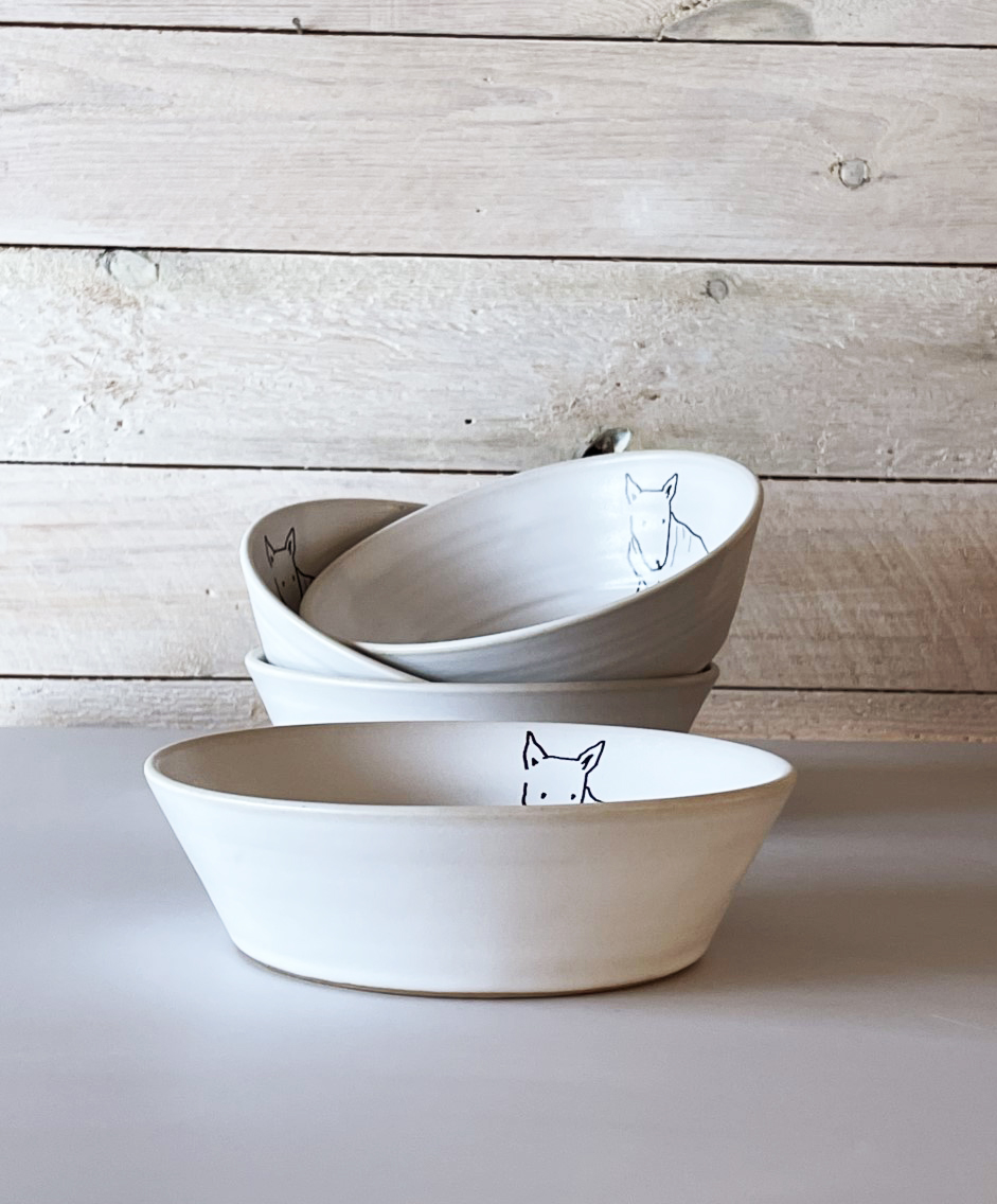WAVE  hidden dog bowl