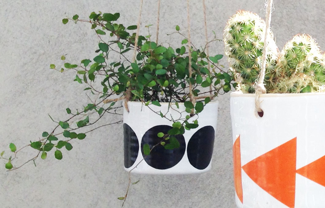ZIGGE - small hanging pot