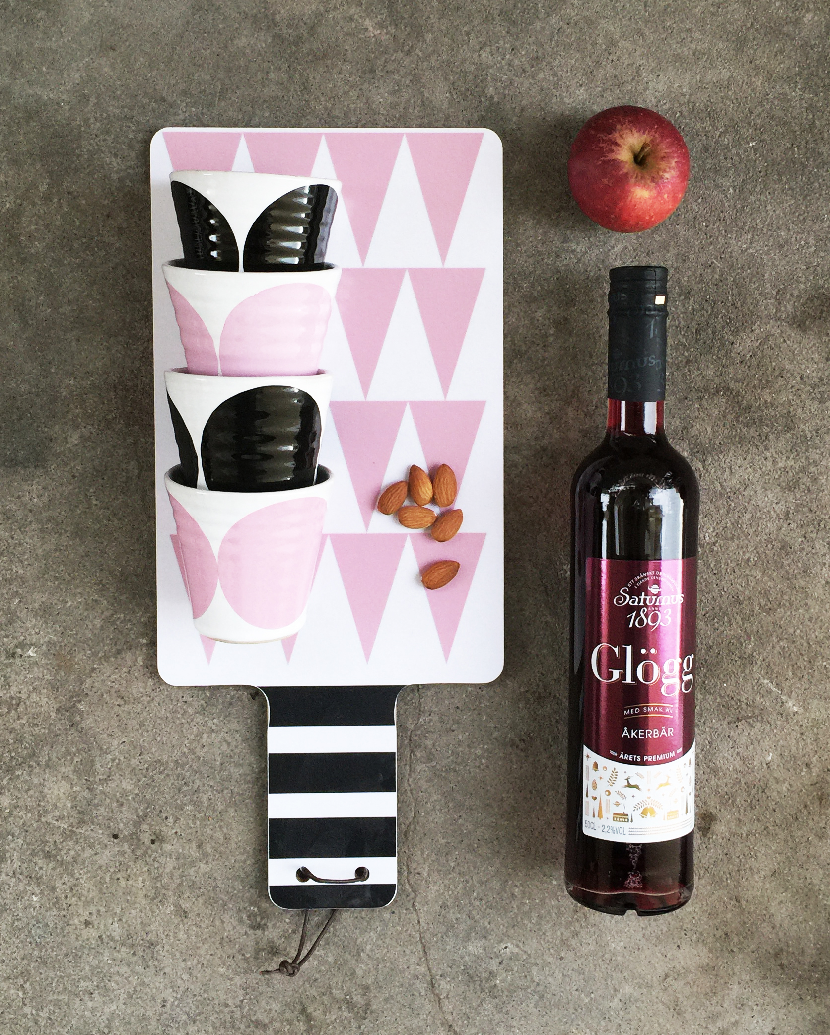 CUTTING BOARD pink+ 4  cups