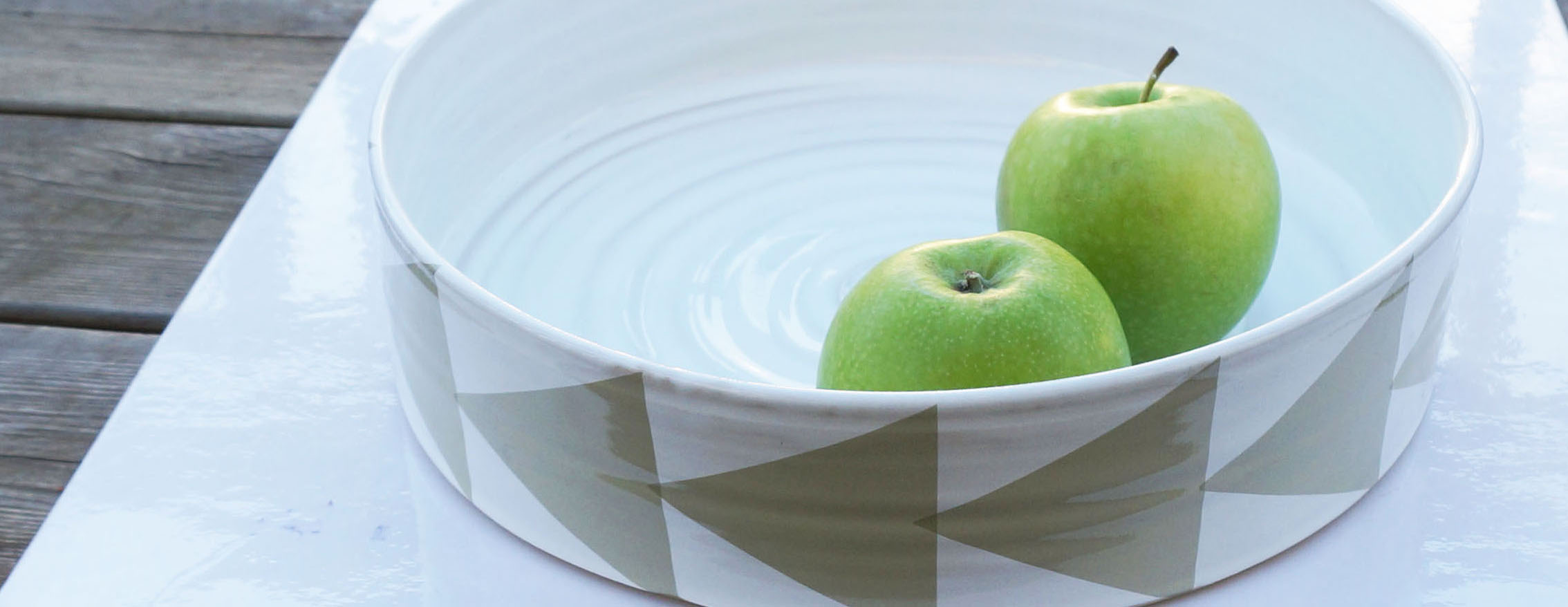 PLATE WITH TRIANGLES - 5