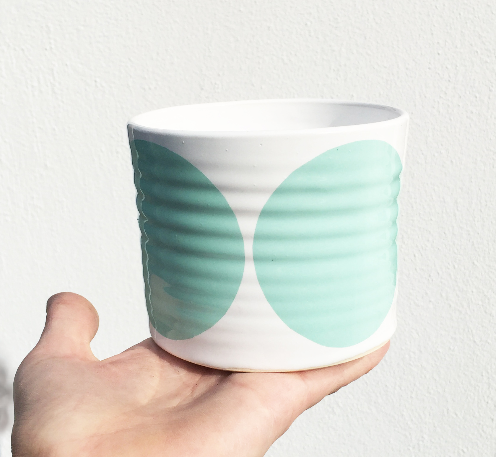 BOWL  turqoice w rounds - 4