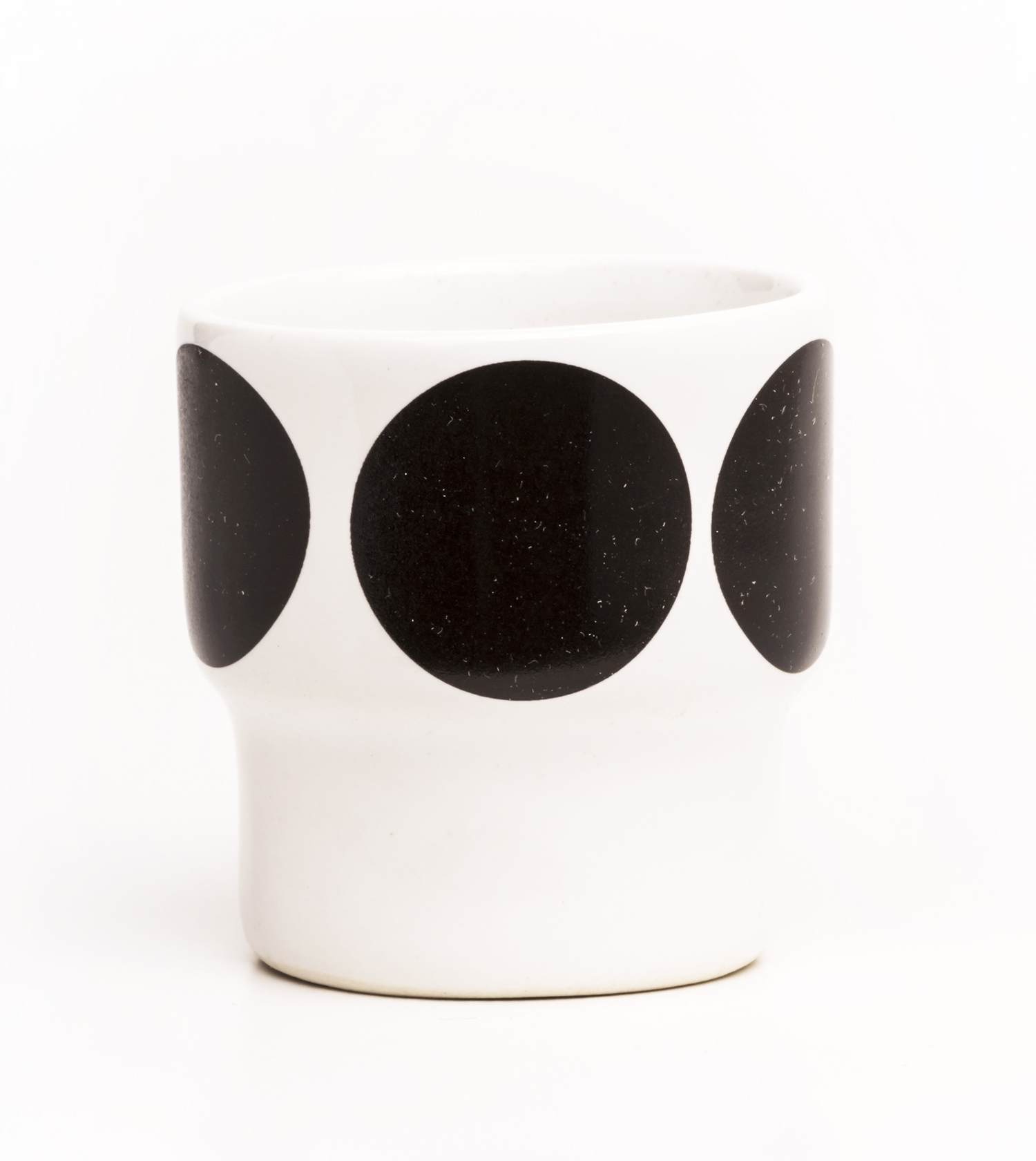 EGGCUPS black dots X2
