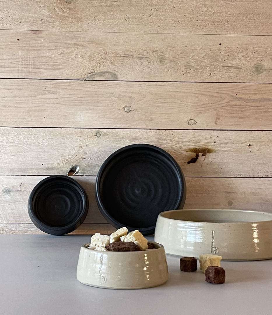 WAVE pet bowl - black - 7