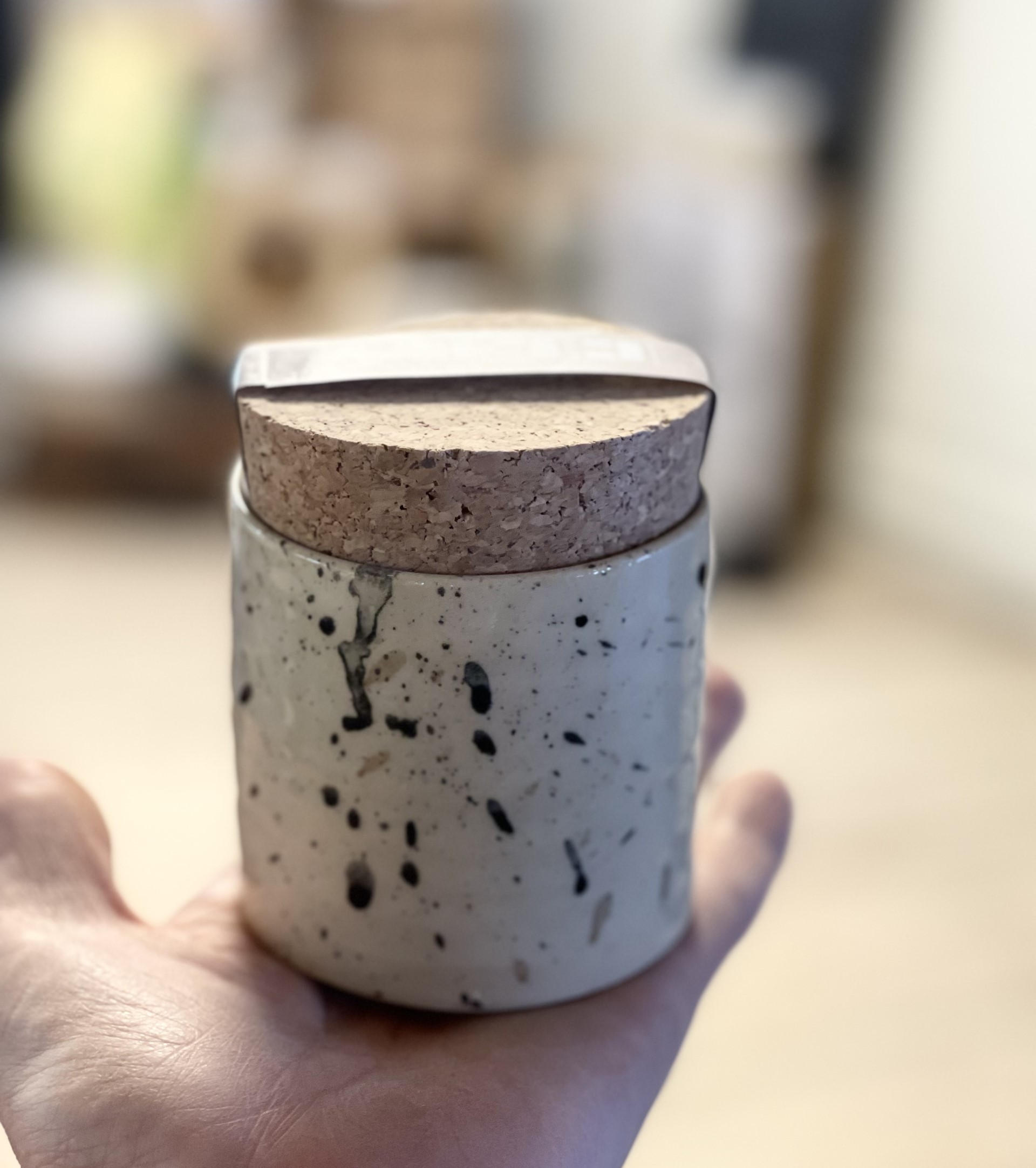 CLAY Salt Jar