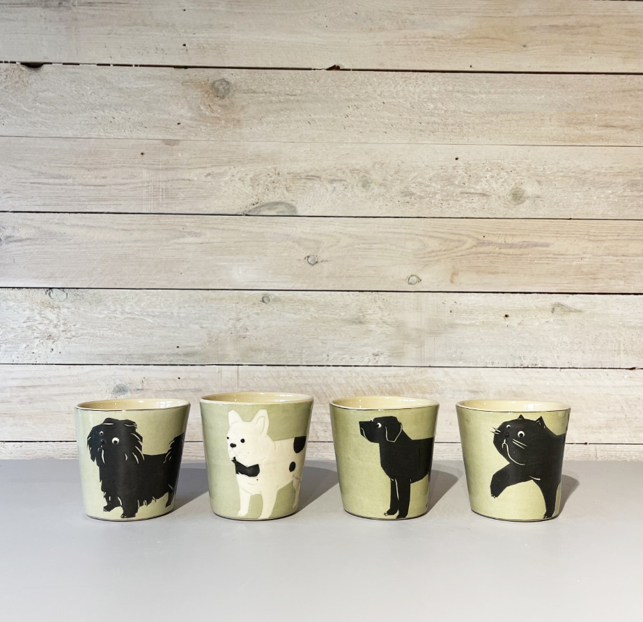 BYRACKAMUGG  x 4 -  paketpris - 3