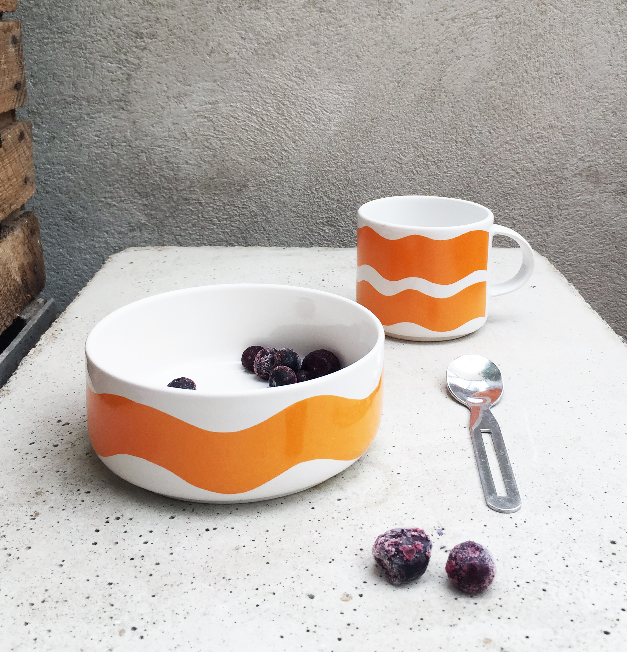DIDO cerealbowl wave decor - 2