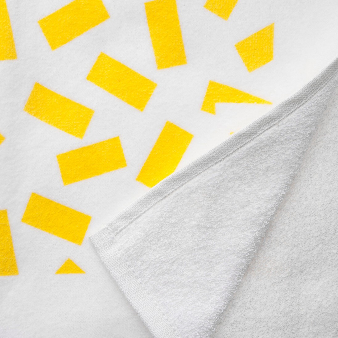 SONJA YELLOW velour towel