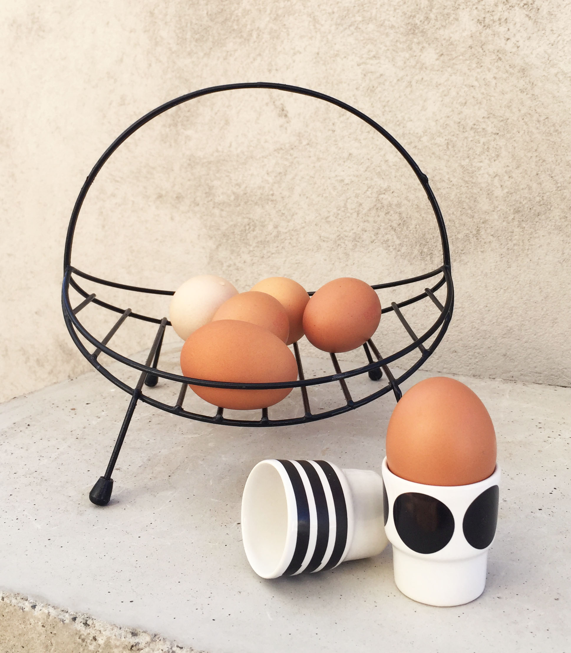 EGGCUPS stripes x2