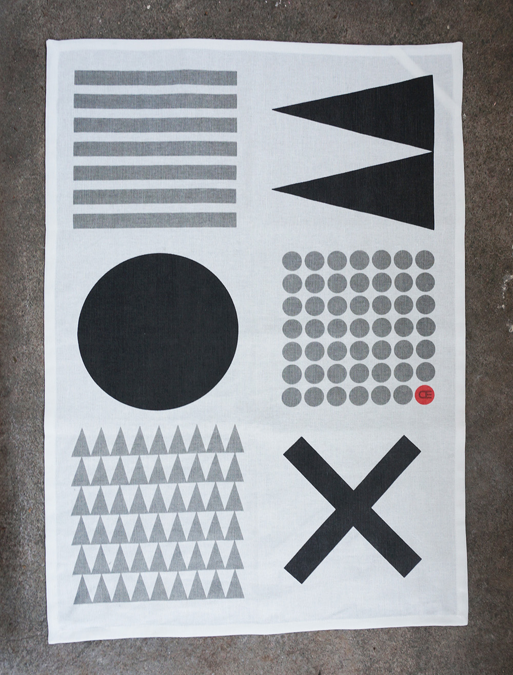 DIDO kitchentowel - Black and Shade - 4
