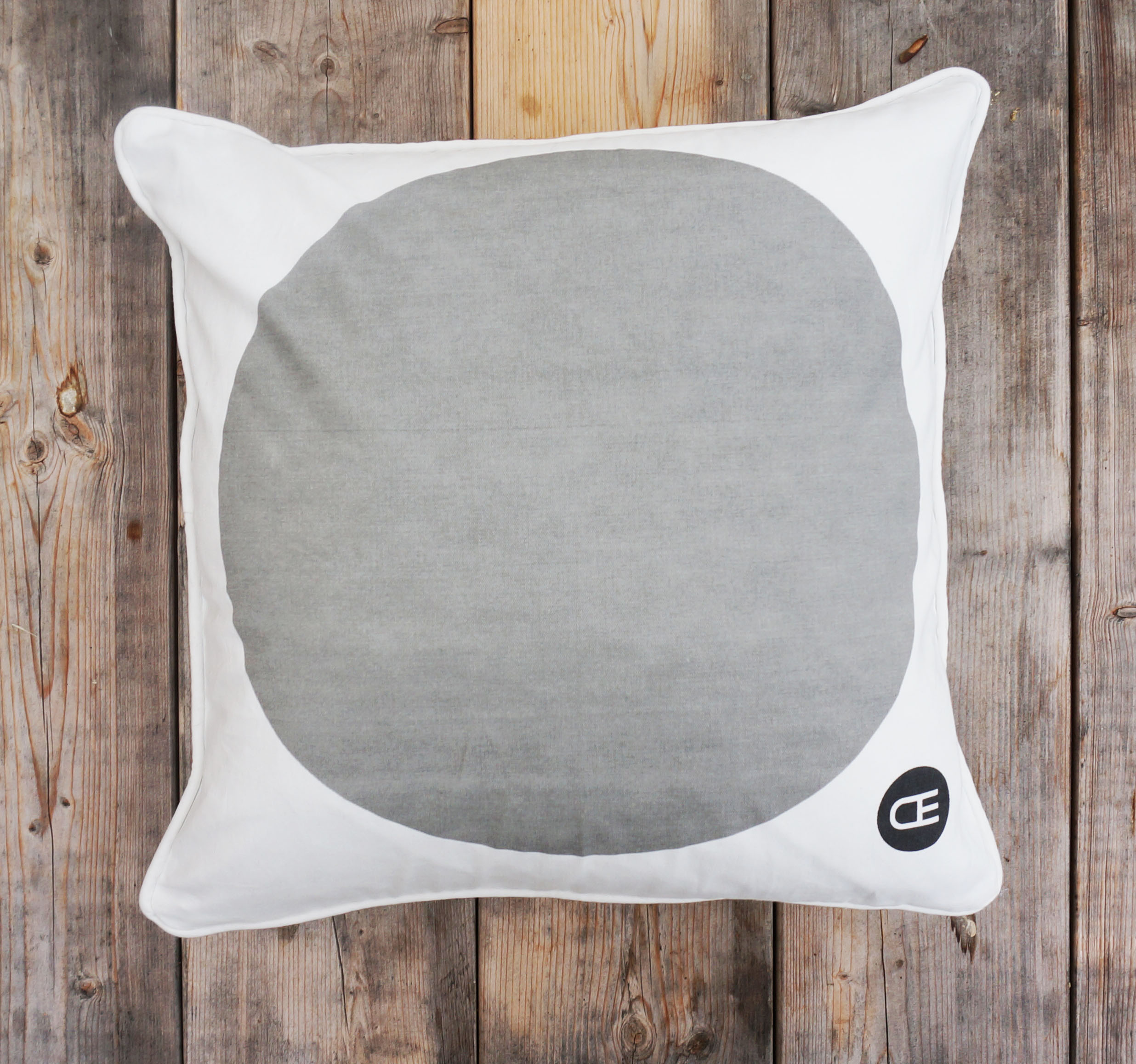 CUSION COVER GRAY/BLACK X2 - 3
