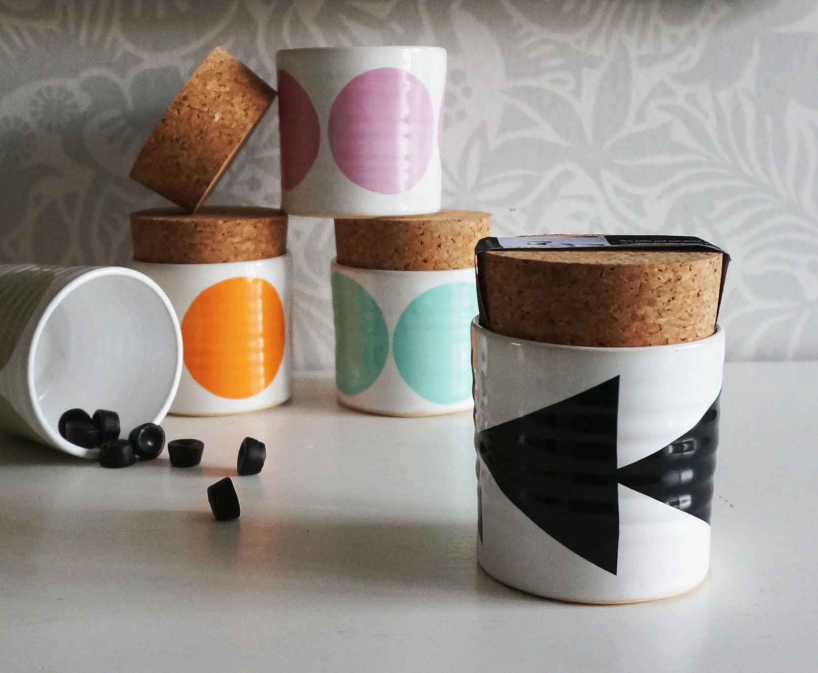 Jars with lid