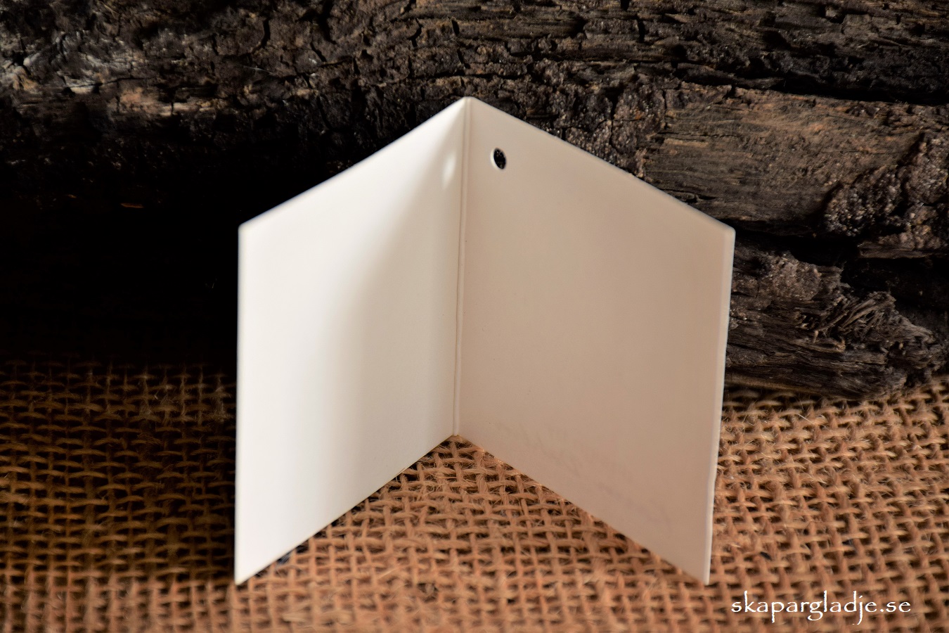 Kort med Gröna Hjärtan Utan text Dubbelt 5x5cm - 4