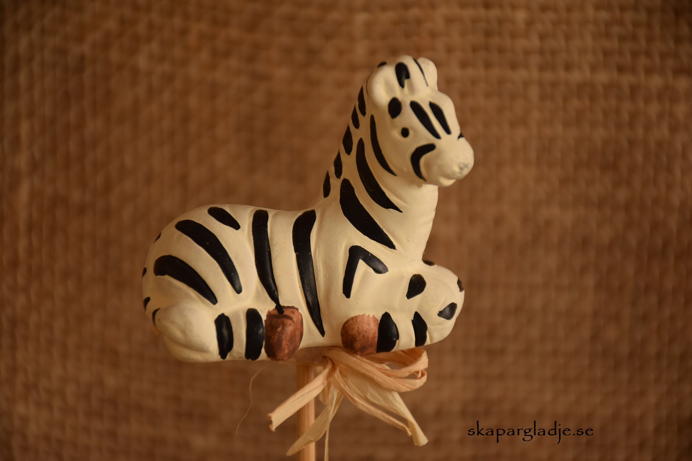 Zebra svart/vit Sticks Olika Modeller - 6
