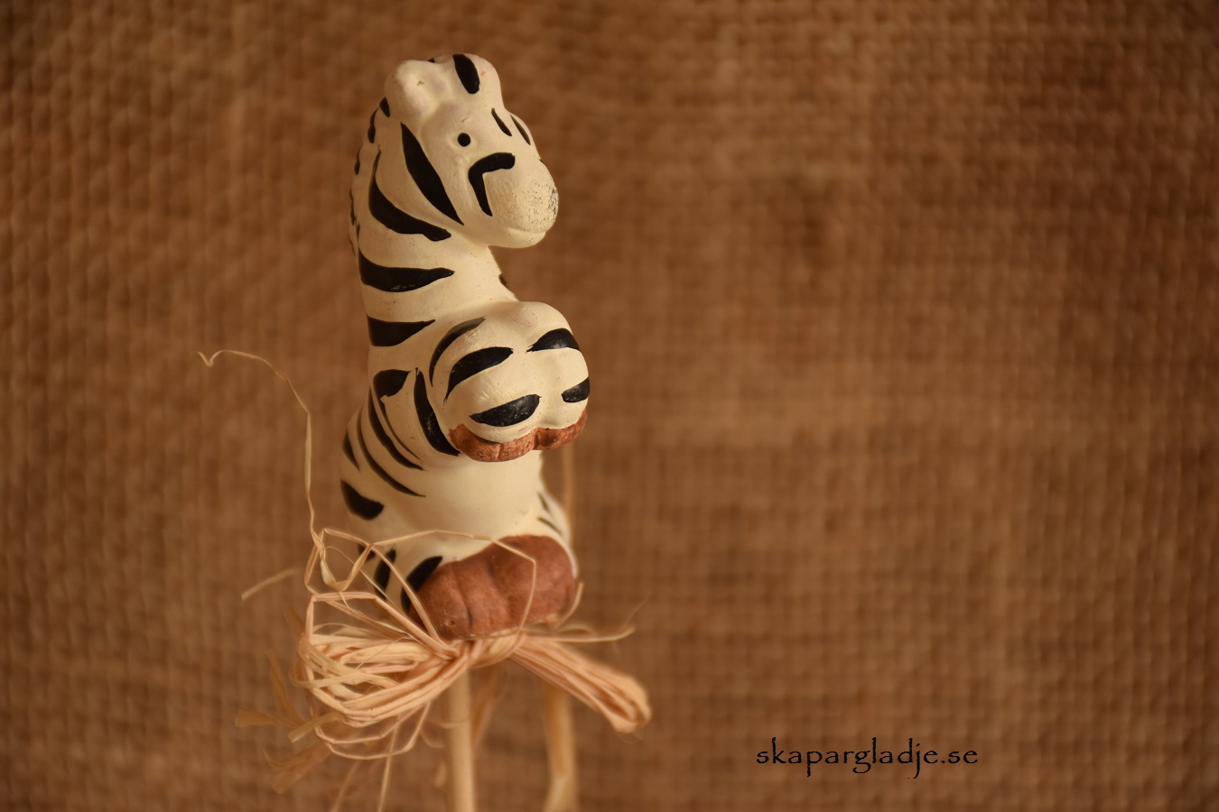 Zebra svart/vit Sticks Olika Modeller - 3