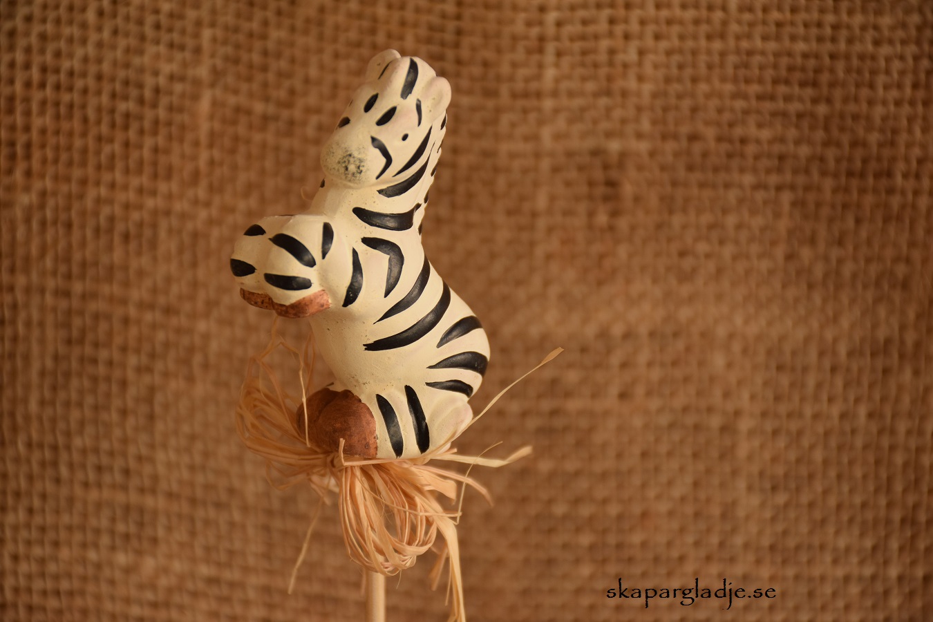 Zebra svart/vit Sticks Olika Modeller - 2