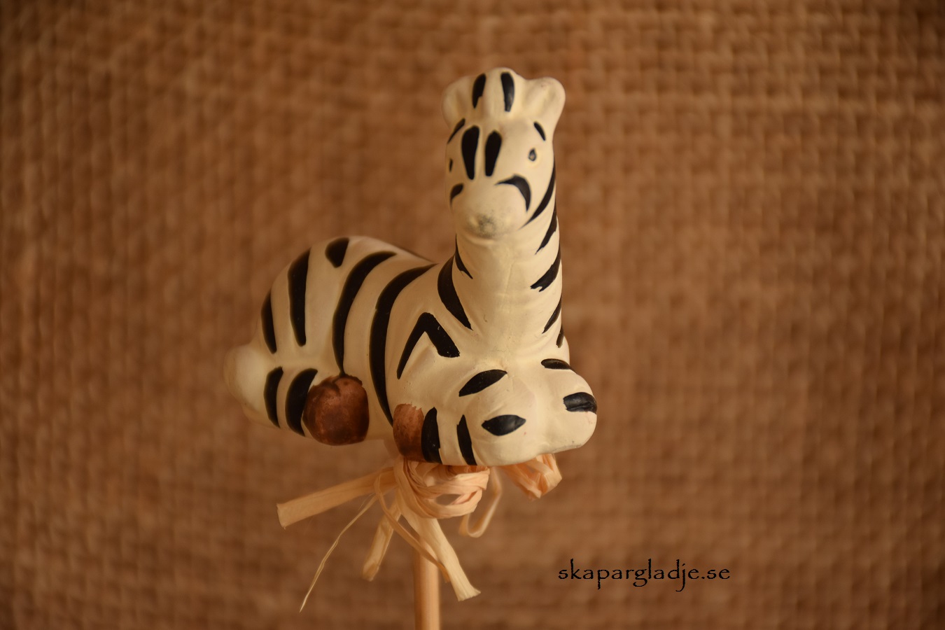 Zebra svart/vit Sticks Olika Modeller - 7