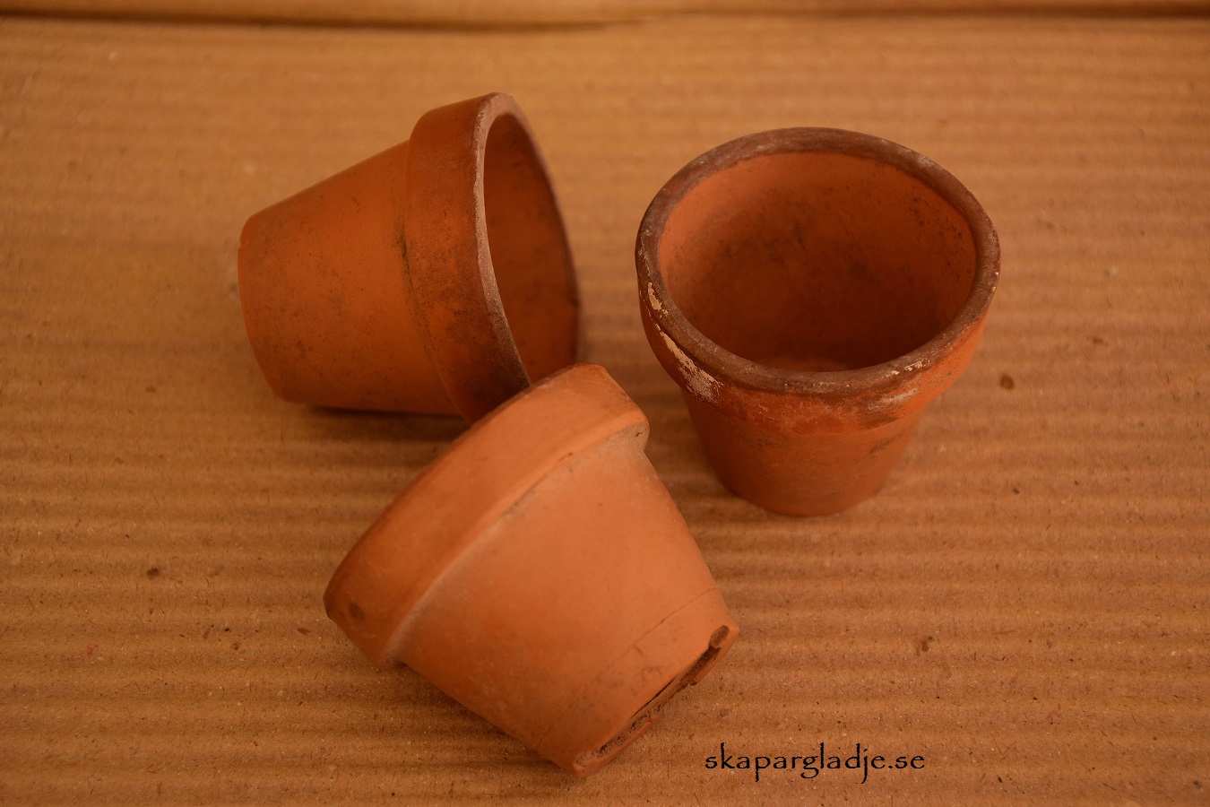 Kruka Terrakotta m Patina St/Set Pris från - 2