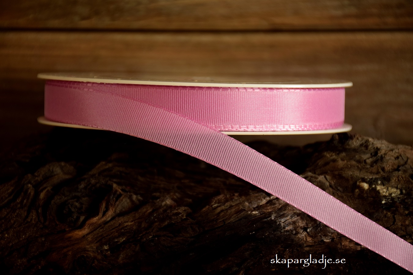 Band Enfärgat Rosa-Lila 14mm