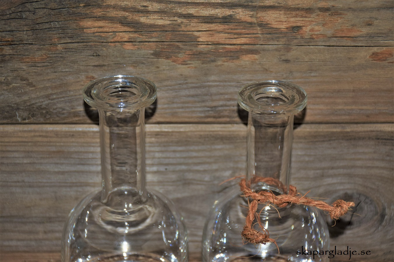 Flaska / Vas Rustik Klart Glas - 2
