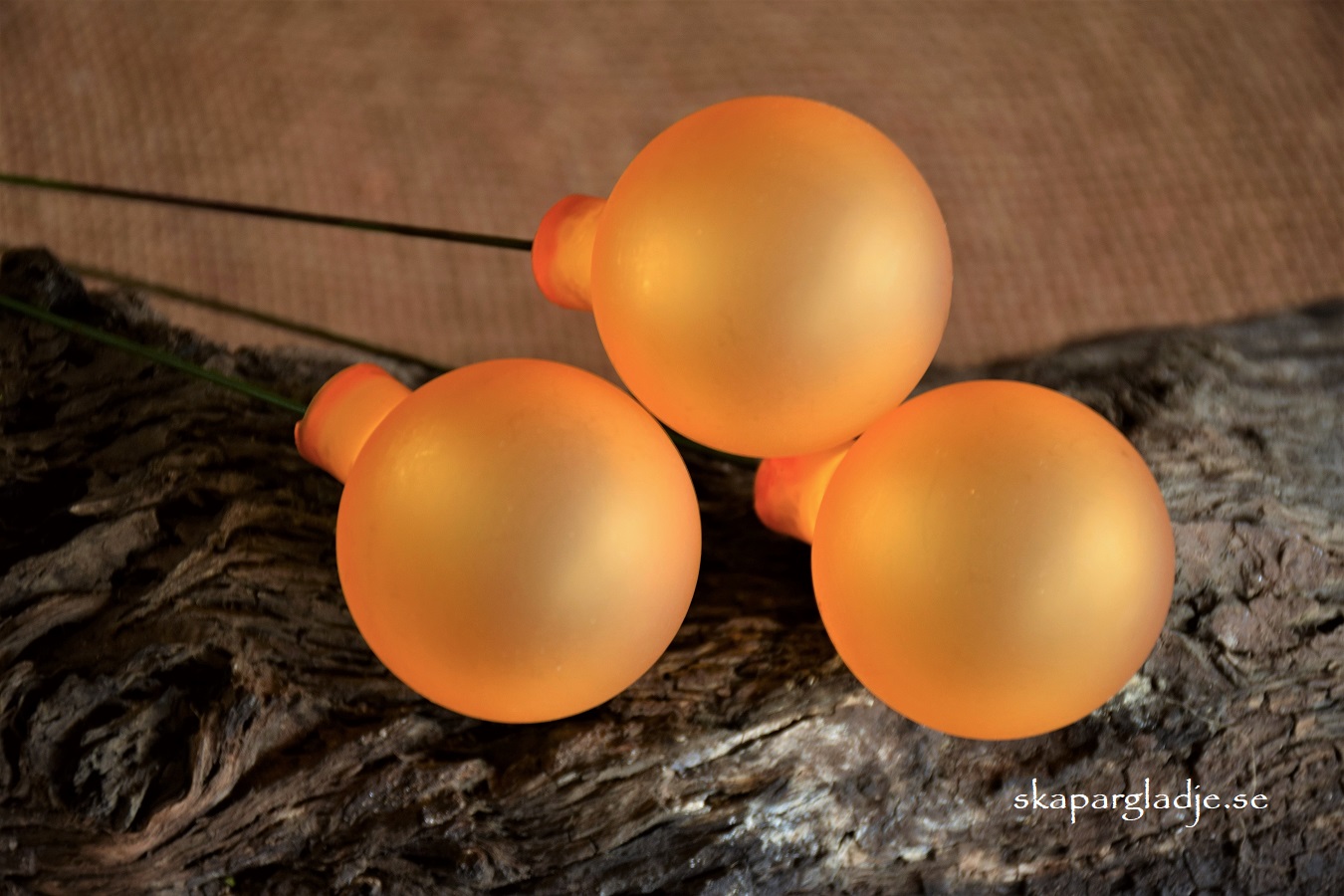 Kulor Gul-Orange Glas Sticks - 2
