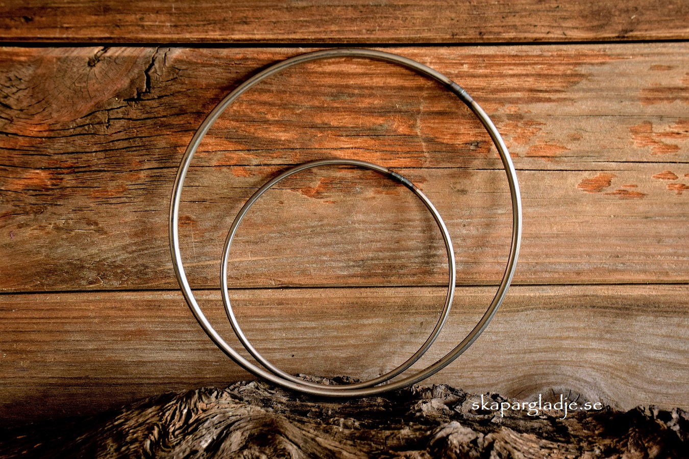 Ring / Stomme Metall 10cm & 15cm - 2