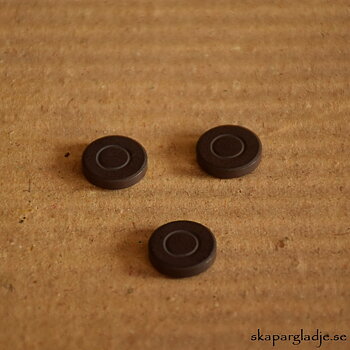 Magneter Runda 15mm St/Förp.