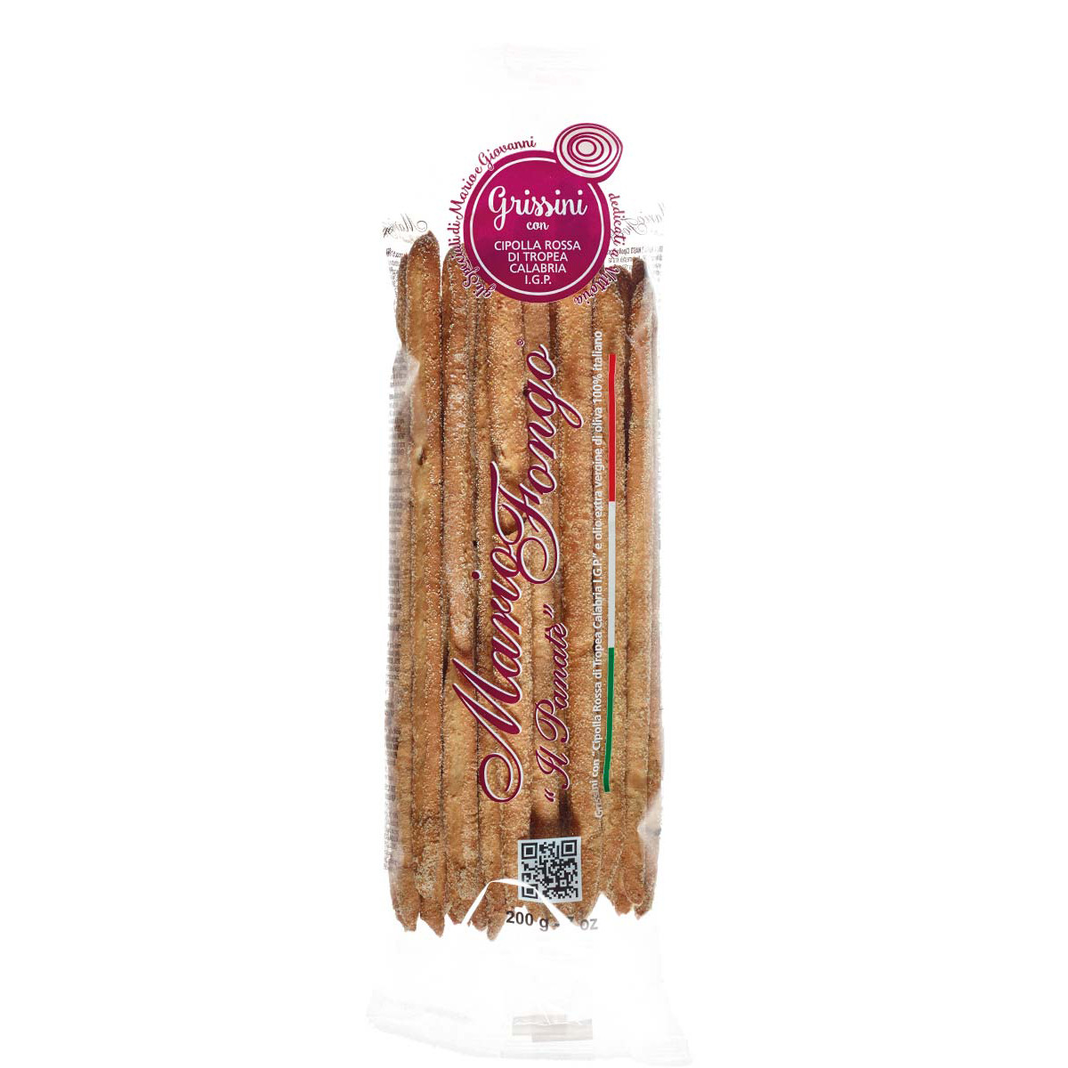 Grissini m rödlök Mario Fongo - 200g