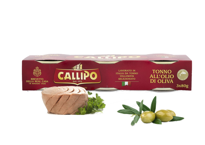 Callipo, Tonfisk i olivolja - 3-pack