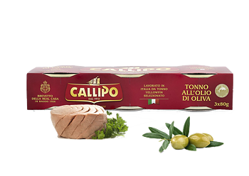 Callipo, Tonfisk i olivolja - 3-pack