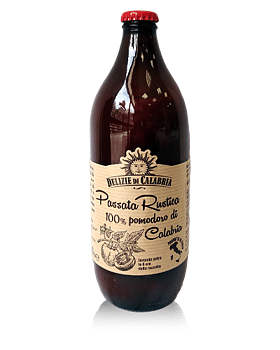 Delizie di Calabria, Passata Rustica con Basilico - 660g
