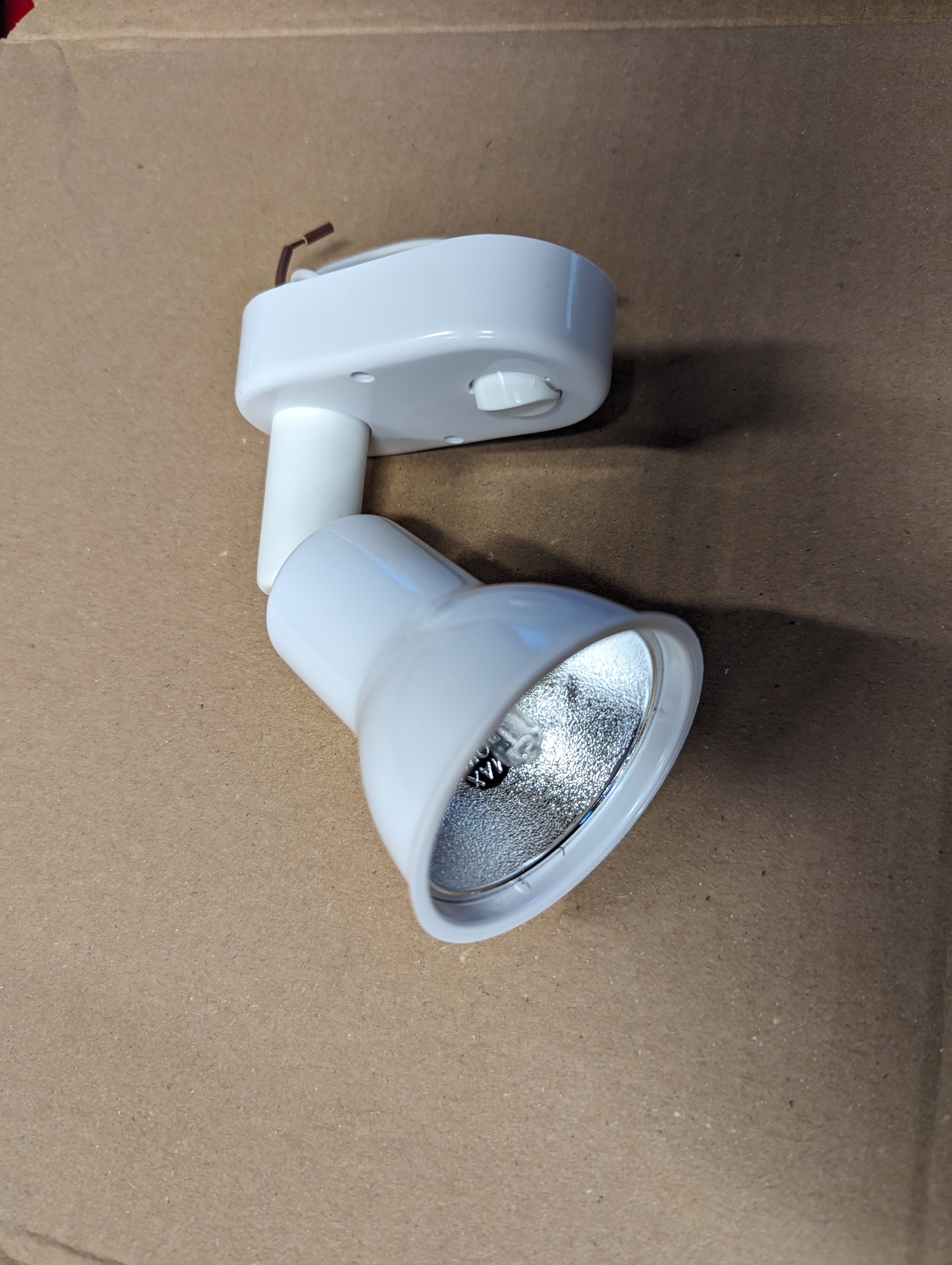 Reading lamp white G4