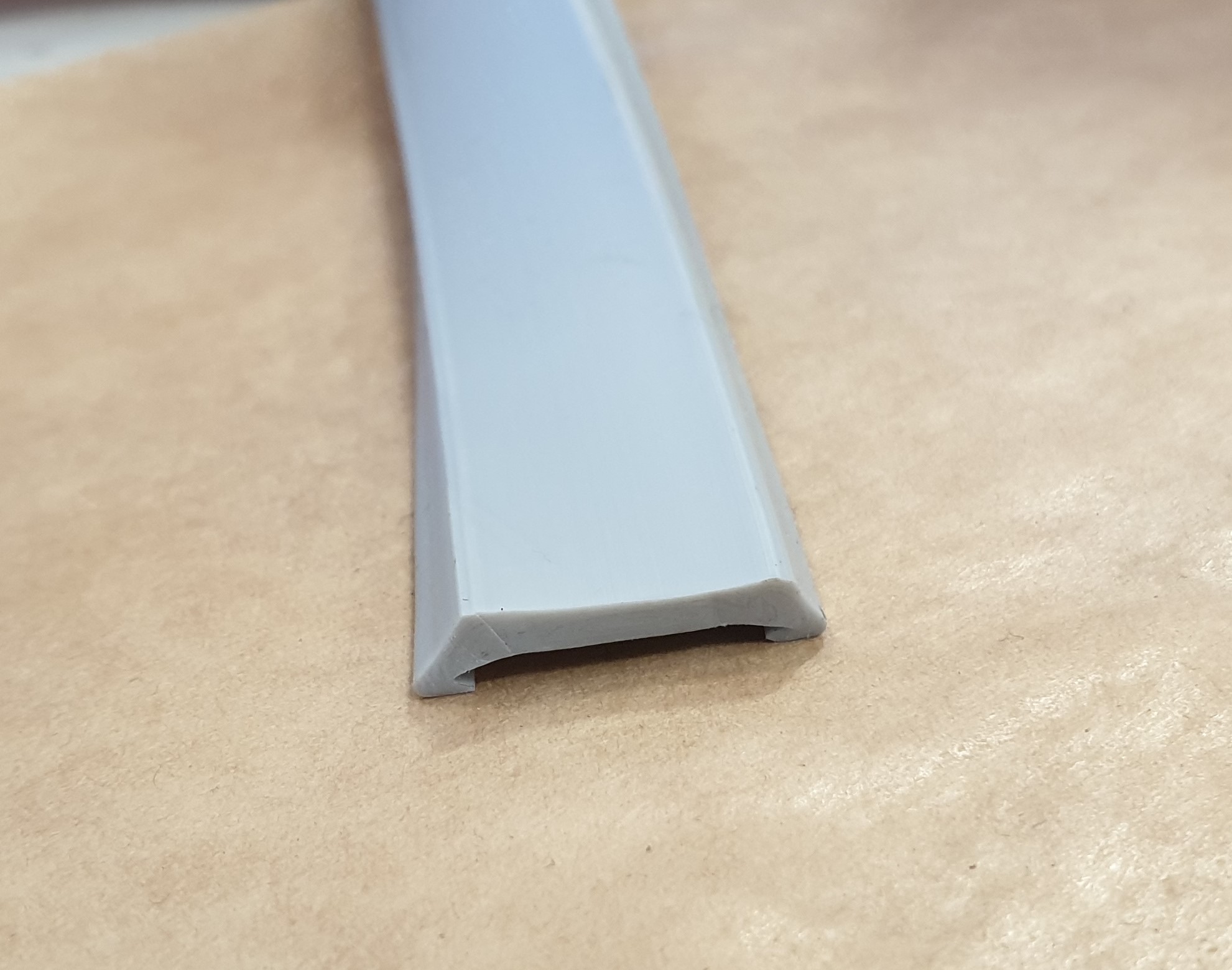 Inläggslist 20mm - Ljusgrå - 2