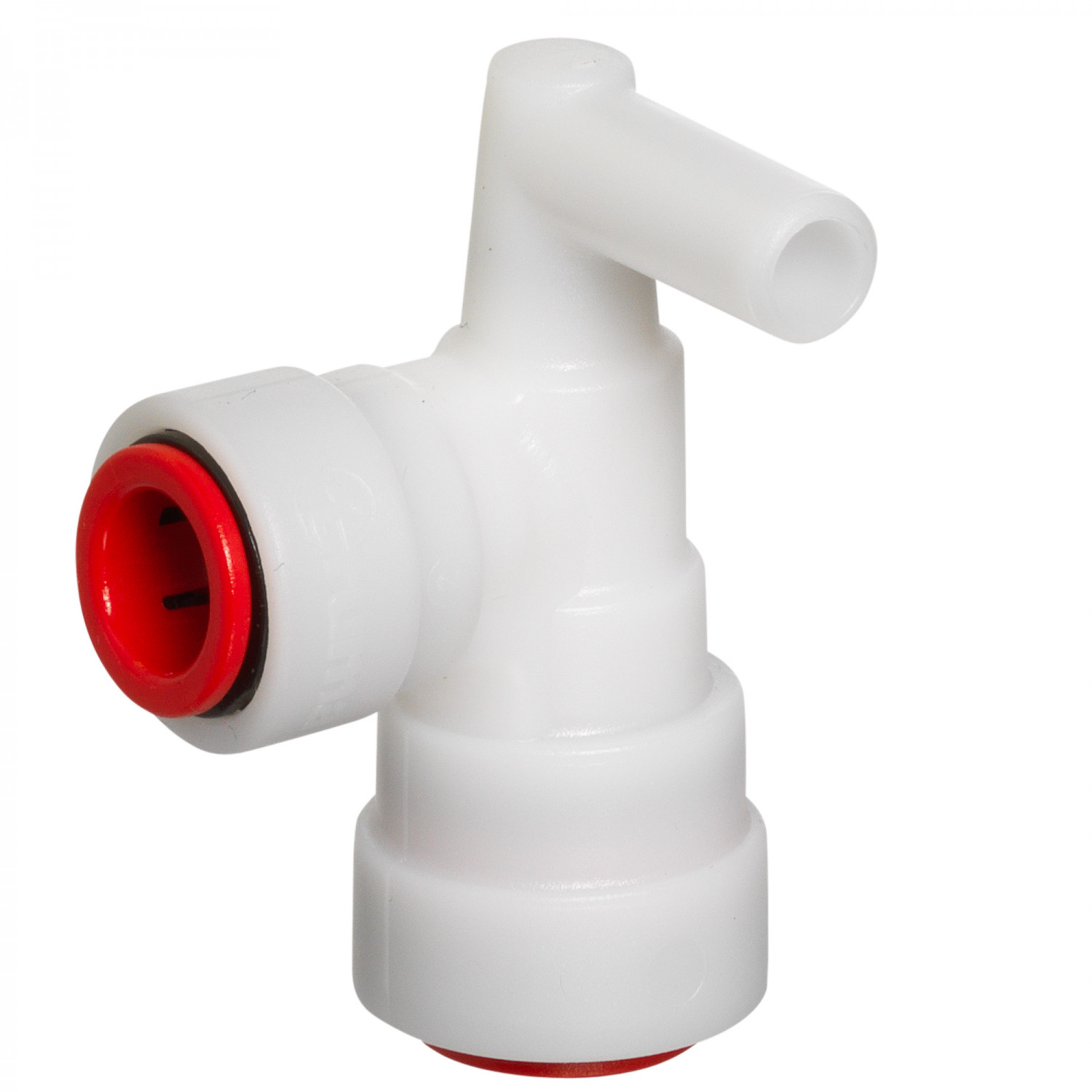 Nippel med inbyggt backventil 3010 - 12mm John Guest anslutning