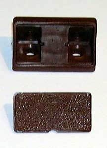 Mounting Bracket with Lid - Dark Brown