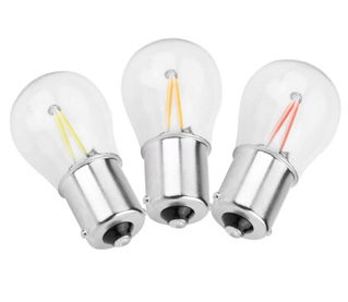 Led lamp Ba15s glass