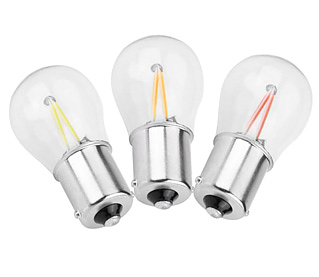 Led lamp Ba15s glass