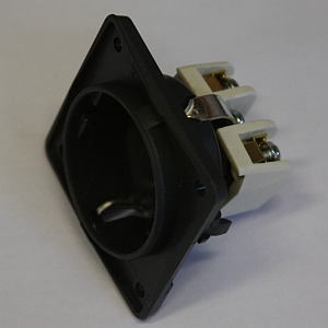 Uttag 230V Berker - Svart