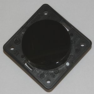 Switch Single Berker - Black Glossy