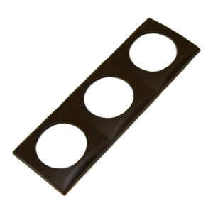 Frame Round Triple Berker - Brown