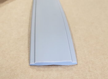 Dekorlist 37mm för alu-spoiler Adria - Grå