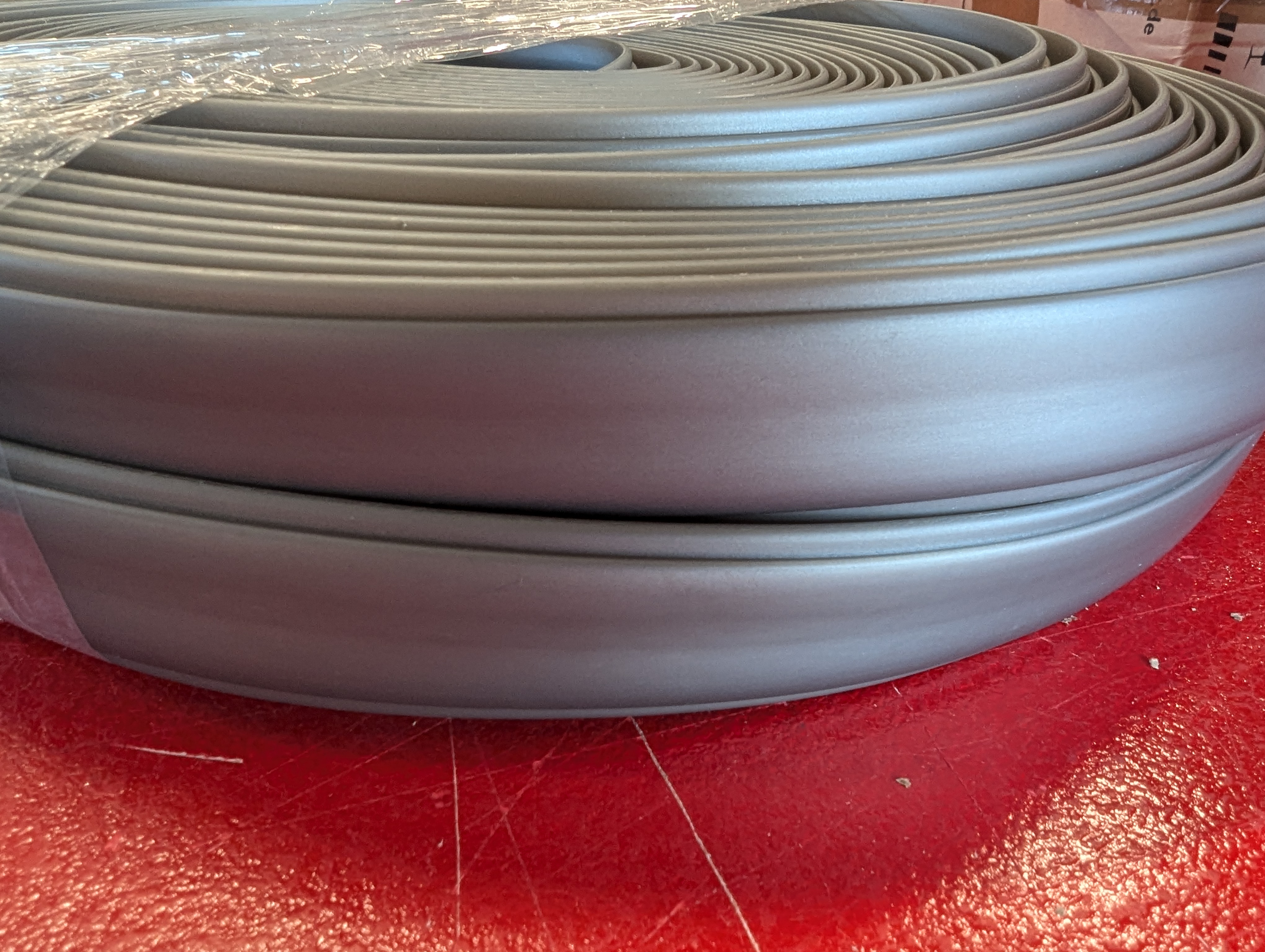 Dekorlist 37mm för alu-spoiler Adria - Silver