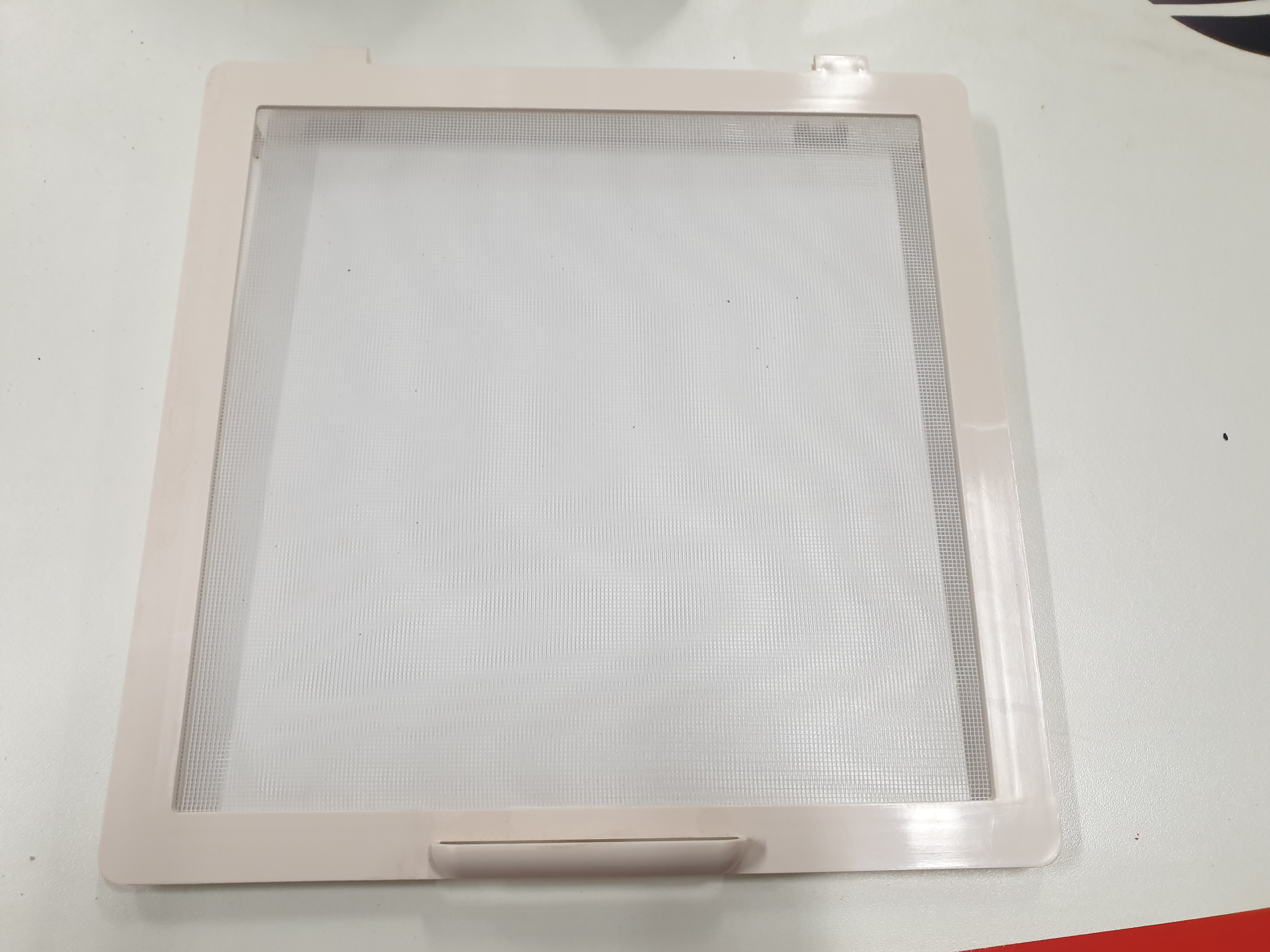 Mosquito net frame 28x28 - Light Beige/white