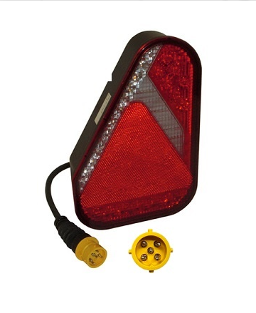 Rear light Aspöck Earpoint, LED 9-32V, left