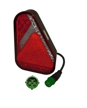 Rear light Aspöck Earpoint, LED 9-32V, hp